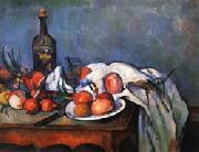 Paul Cezanne Still Life with Onions oil painting reproduction